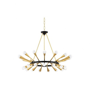 Aries - 30 Light Chandelier-26.5 Inches Tall and 38 Inches Wide - 1106989