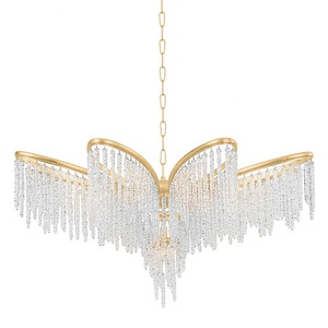 Pandora - 9 Light Chandelier-26.5 Inches Tall and 48 Inches Wide