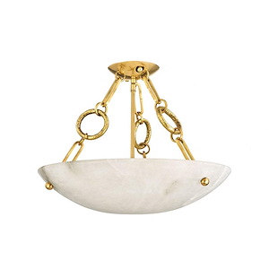 Yadira - 4 Light Semi-Flush Mount-13.5 Inches Tall and 18 Inches Wide