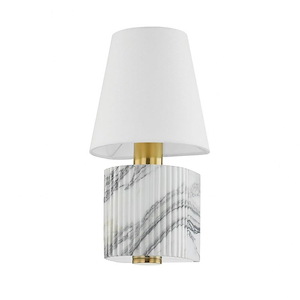 Aden - 1 Light Wall Sconce-15.5 Inches Tall and 8 Inches Wide