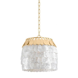 Coralie - 1 Light Pendant-13.5 Inches Tall and 14.25 Inches Wide