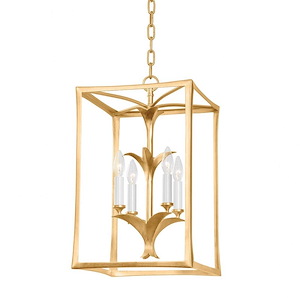 Bergamo - 4 Light Pendant-21.75 Inches Tall and 13 Inches Wide - 1271098