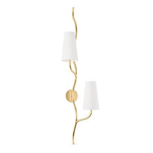 Cortona - 2 Light Wall Sconce-48 Inches Tall and 13.5 Inches Wide