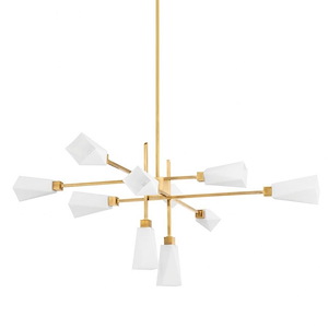 Artemis - 10 Light Chandelier-34.25 Inches Tall and 62.75 Inches Wide - 1271105