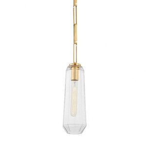 Copenhagen - 1 Light Pendant-13.75 Inches Tall and 4.75 Inches Wide