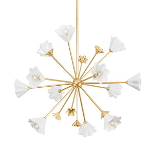 Julieta - 12 Light Chandelier-32 Inches Tall and 40 Inches Wide