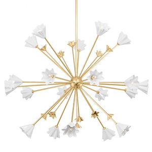 Julieta - 20 Light Chandelier-42.5 Inches Tall and 56 Inches Wide