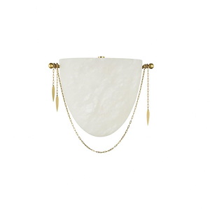 Fabriano - 8W 1 LED Wall Sconce-9.25 Inches Tall and 10.25 Inches Wide