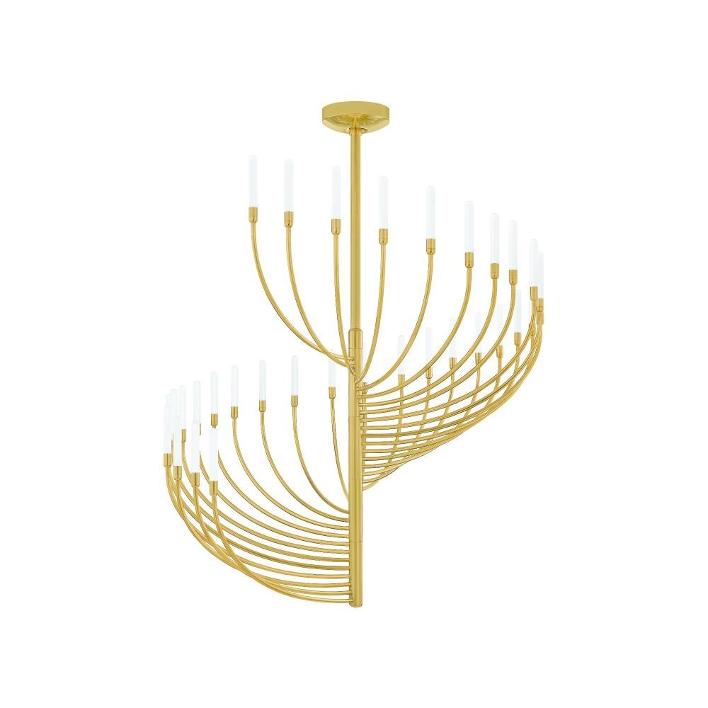 Corbett Lighting 481-42-VB Amalthea - 95W 32 LED Chandelier-45.25 Inches Tall and 42 Inches Wide