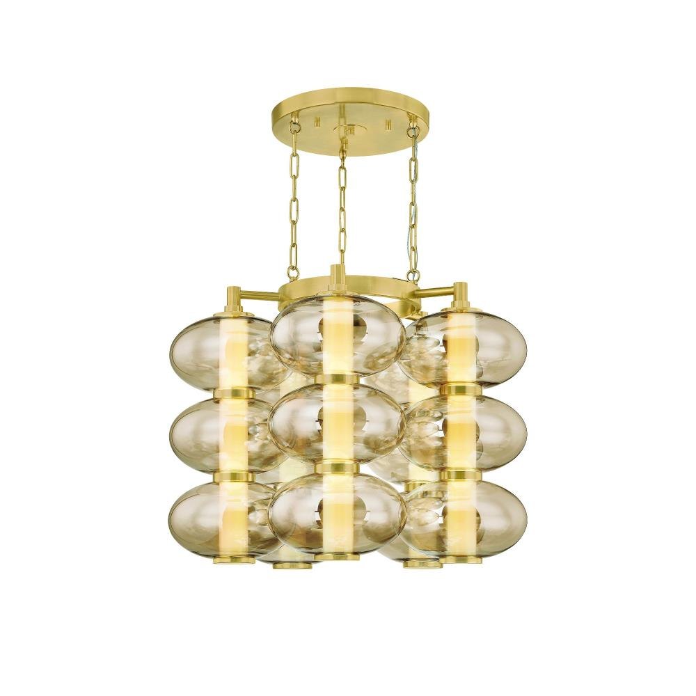 Corbett Lighting 504-31-VB Toulouse - 40W 5 LED Chandelier-25 Inch Tall and 31 Inch Wide
