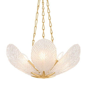 Galena - 6 Light Chandelier-8 Inch Tall and 24 Inch Wide - 1388206