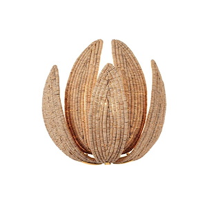 Varanasi - 1 Light Wall Sconce-13 Inch Tall and 11 Inch Wide - 1388208