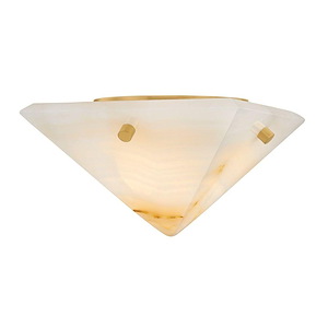 Geo - 11W 1 LED Flush Mount-4 Inch Tall and 6.75 Inch Wide - 1388242