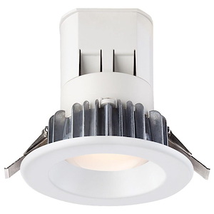 Df Pro - 4 Inch 11.48W 1 2700K Led Easy Up Recessed Light With J-Box (No Can Needed) - 917366