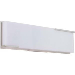 Vibe 17W 1 LED Bath Vanity 4.7 Inch Tall and 16.9 Inch Wide - 1397190