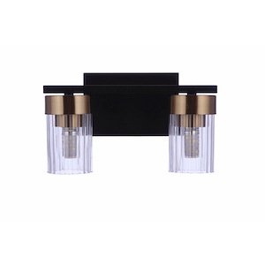 Bond Street - 2 Light Bath Vanity-6.5 Inches Tall and 11 Inches Wide - 1338095