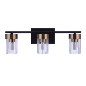 Bond Street - 3 Light Bath Vanity-6.5 Inches Tall and 19 Inches Wide - 1338096
