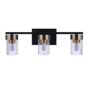 Bond Street - 3 Light Bath Vanity-6.5 Inches Tall and 19 Inches Wide - 1338096