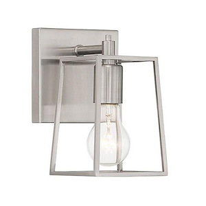 Dunn - 1 Light Wall Sconce In Transitional Style-7.88 Inches Tall and 5.13 Inche Wide