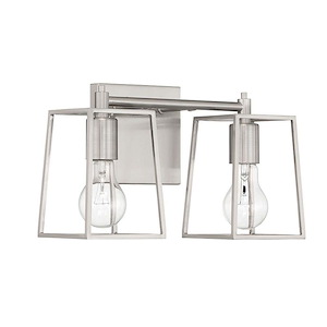 Dunn - 2 Light Bath Vanity In Transitional Style-7.88 Inches Tall and 13.25 Inche Wide - 1116910