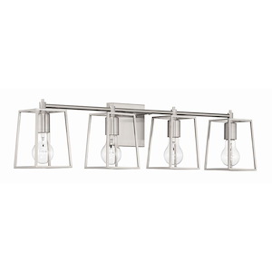 Dunn - 4 Light Bath Vanity In Transitional Style-7.88 Inches Tall and 31.75 Inche Wide - 1116912