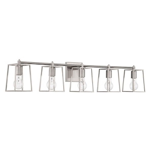 Dunn - 5 Light Bath Vanity In Transitional Style-7.88 Inches Tall and 40.88 Inche Wide - 1116913