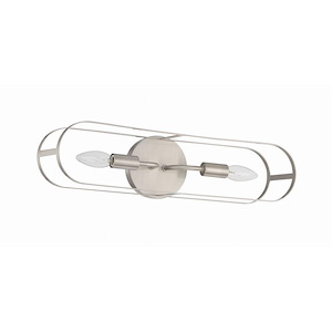 Mindful - 2 Light Linear Wall Sconce In Contemporary Style-5 Inches Tall and 20 Inches Wide