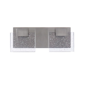 Alamere - 14W 2 LED Bath Vanity In Contemporary Style-5 Inches Tall and 12.99 Inches Wide