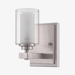 Celeste - One Light Wall Sconce in Modern Style - 4.75 inches wide by 7.5 inches high - 602058