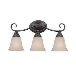 Cordova 3 Light Light Vanity - 21 inches wide by 11 inches high