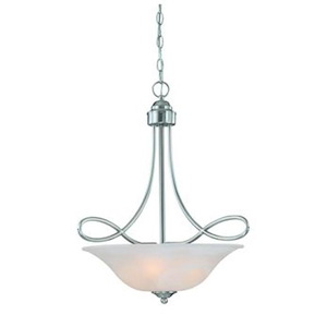 Cordova - Three Light Inverted Pendant - 21 inches wide by 25 inches high - 1215329