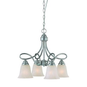 Cordova - Four Light Chandelier - 21 inches wide by 19 inches high - 1215531