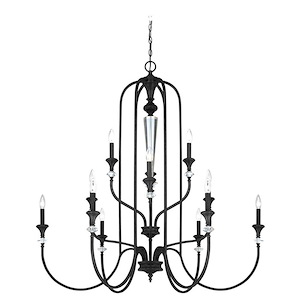 Boulevard - 12 Light Chandelier-45.88 Inch Tall and 44.25 Inch Wide - 1215265