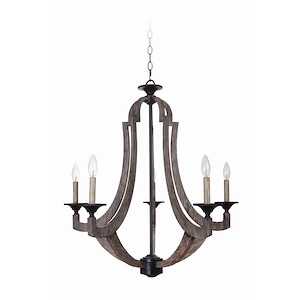 Winton - 5 Light Chandelier-30.38 Inch Tall and 29.5 Inch Wide - 603238