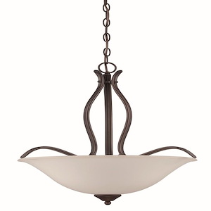 Northlake - Three Light Pendant - 20 inches wide by 23.38 inches high
