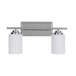 Albany - 2 Light Bath Vanity In Contemporary Style-9.61 Inches Tall and 17.32 Inches Wide - 1215428