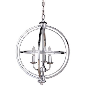 Berkeley - Three Light Foyer - 17 inches wide by 21.5 inches high - 561923