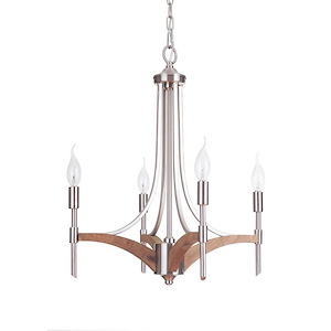 Tahoe - Four Light Chandelier - 18.5 inches wide by 22.56 inches high - 1215366