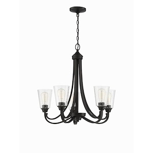 Grace - Five Light Chandelier - 26 inches wide by 27 inches high