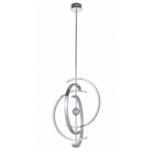 Anello - 280W 4 LED Pendant - 21 inches wide by 39.5 inches high - 613083