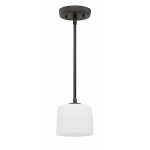 Clarendon - One Light Mini Pendant - 5.88 inches wide by 44.25 inches high