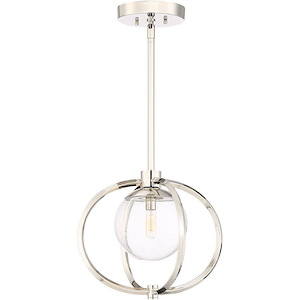 Piltz - One Light Mini Pendant - 14.5 inches wide by 12 inches high