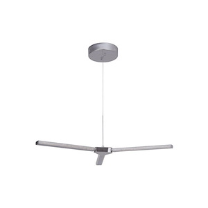 Horizon - 108W 3 LED Chandelier - 34.25 inches wide by 99.5 inches high