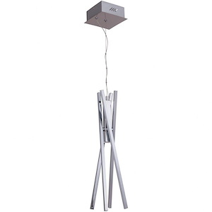 Pinnacle - 160W 4 LED Chandelier - 28 inches wide by 113.75 inches high - 613241
