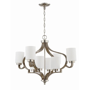 Jasmine - Eight Light 2-Tier Chandelier - 29.88 inches wide by 21.63 inches high - 613205