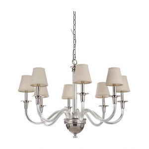 Deran - Eight Light Chandelier - 34 inches wide by 25 inches high - 721228