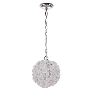 Roxx - 1 Light Pendant In Transitional Style-11.13 Inches Tall and 9.25 Inche Wide - 1215434