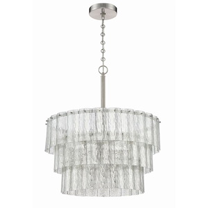 Museo - 9 Light Pendant-28 Inches Tall and 24 Inches Wide