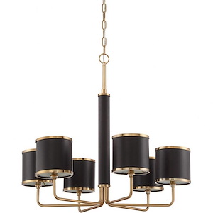 Quinn - Six Light Chandelier - 29.38 inches wide by 26.38 inches high - 918453