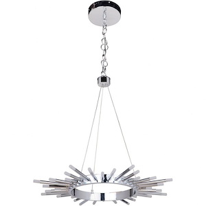 Korona - 1024W 32 LED Chandelier - 26 inches wide by 2.16 inches high